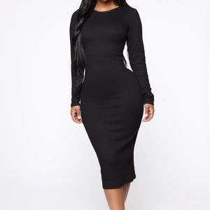 Rameena Long Sleeve Midi Dress